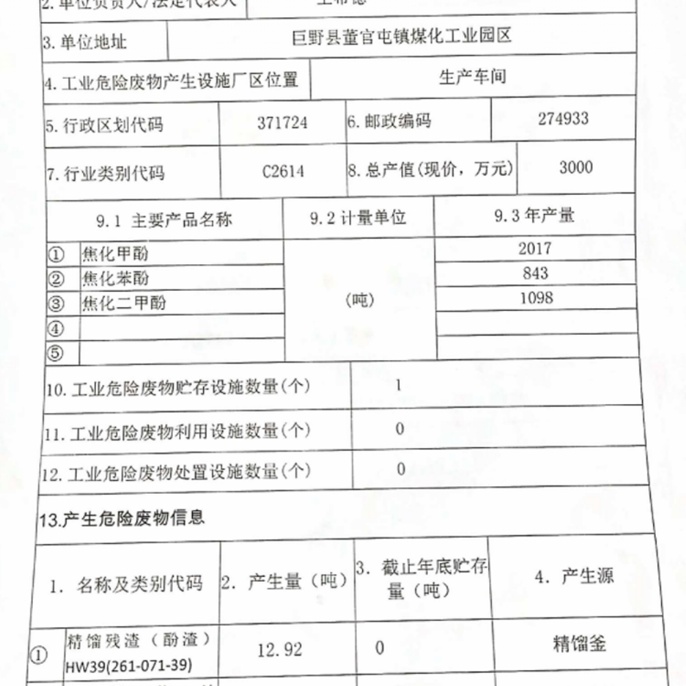 公司环境信息公开栏